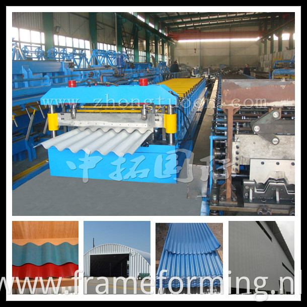 corrugated iron sheet making machine